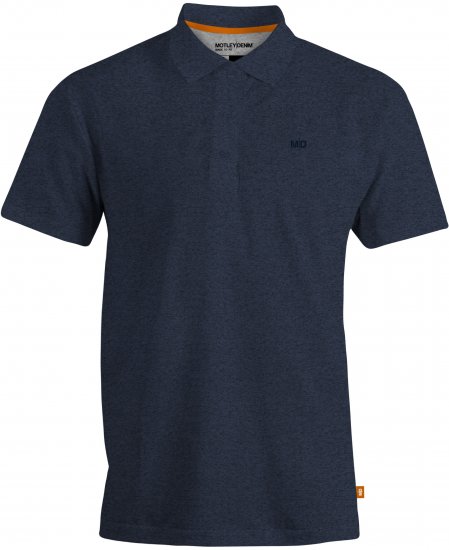 Motley Denim Bratislava Polo Dark Indigo - Polo krekli - Polo krekli - 2XL-8XL