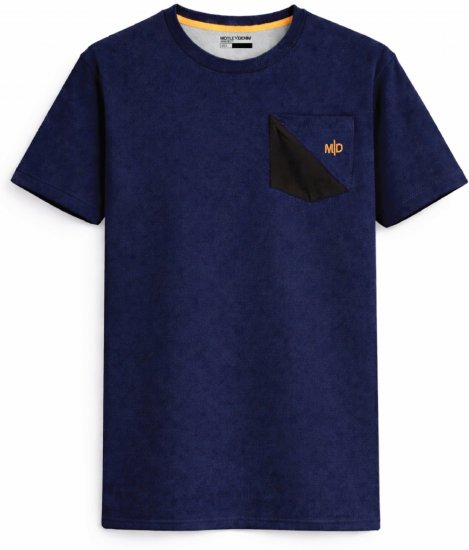Motley Denim Milan T-krekls Tumši zils - T-krekli - T-krekli - 2XL-14XL