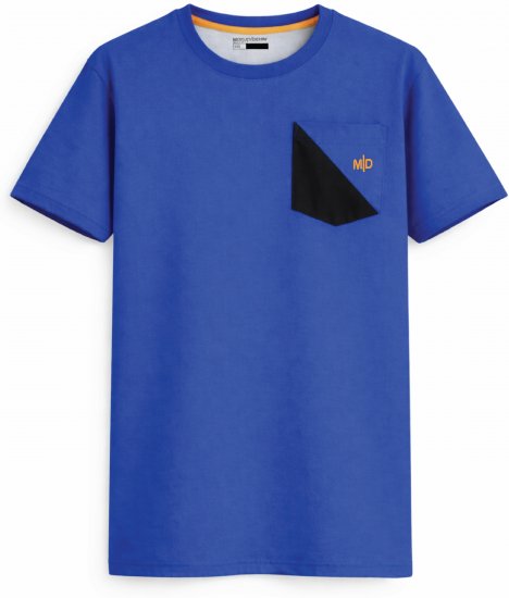 Motley Denim Milan T-krekls Karaliski zils - T-krekli - T-krekli - 2XL-14XL
