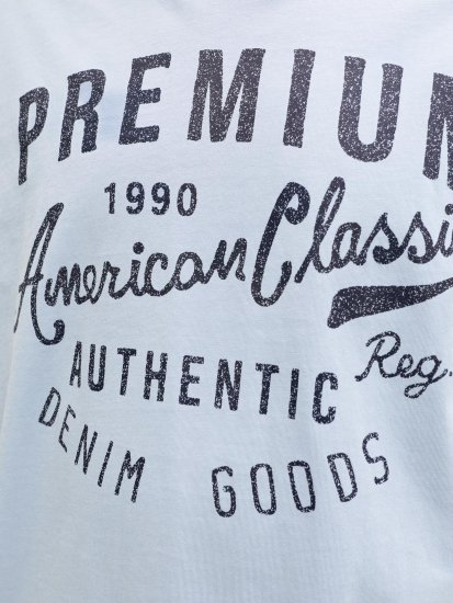 Jack & Jones Alex T-Krekls Gaiši Zils - T-krekli - T-krekli - 2XL-14XL