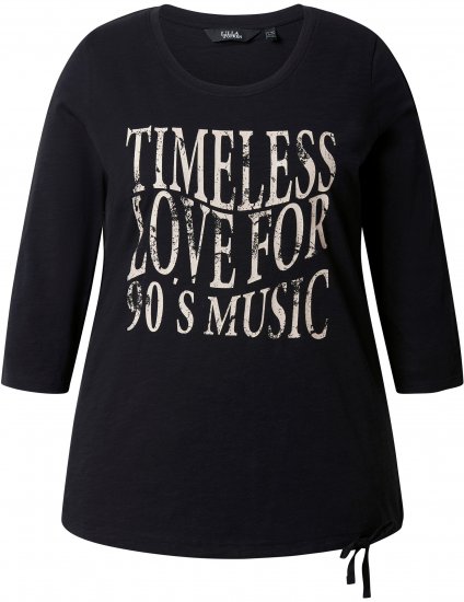 Ulla Popken Timeless Love 3/4 Sleeve Graphic Tee - T-krekli - 