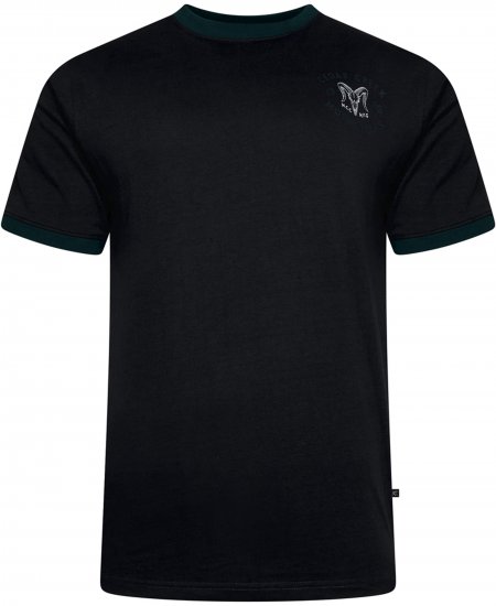 Kam Jeans 5793 Cedar Creek Reverse Print Tee Black - T-krekli - T-krekli - 2XL-14XL