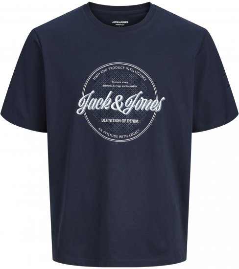 Jack & Jones Dover Denim O-Neck T-Shirt Blue - T-krekli - T-krekli - 2XL-14XL