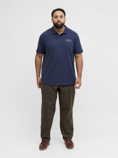 Jack & Jones College Logo Short Sleeve Polo Shirt Blue - Polo krekli - Polo krekli - 2XL-8XL