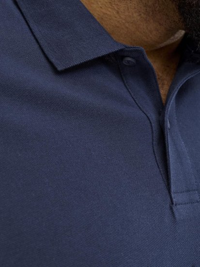 Jack & Jones College Logo Short Sleeve Polo Shirt Blue - Polo krekli - Polo krekli - 2XL-8XL