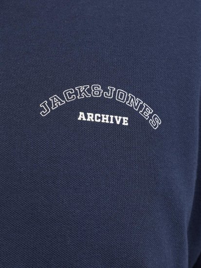 Jack & Jones College Logo Short Sleeve Polo Shirt Blue - Polo krekli - Polo krekli - 2XL-8XL