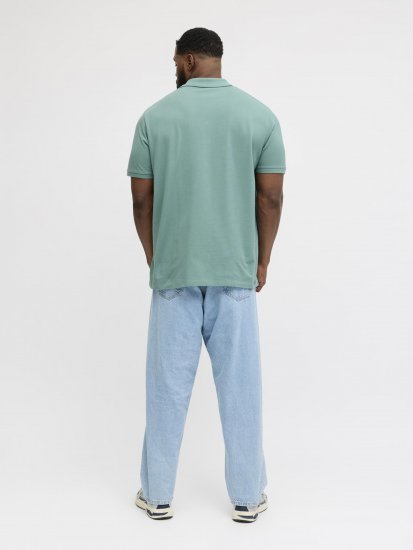 Jack & Jones College Logo Short Sleeve Polo Turquoise - Polo krekli - Polo krekli - 2XL-8XL