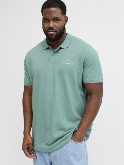 Jack & Jones College Logo Short Sleeve Polo Turquoise - Polo krekli - Polo krekli - 2XL-8XL
