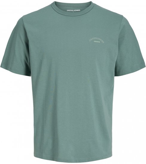 Jack & Jones College Logo Crew Neck T-Shirt Turquoise - T-krekli - T-krekli - 2XL-14XL