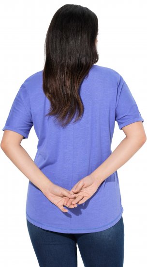 Ulla Popken Lady Of The Moon Short Sleeve Graphic Tee Lavender - Apdrukāti T-krekli sievietēm - 