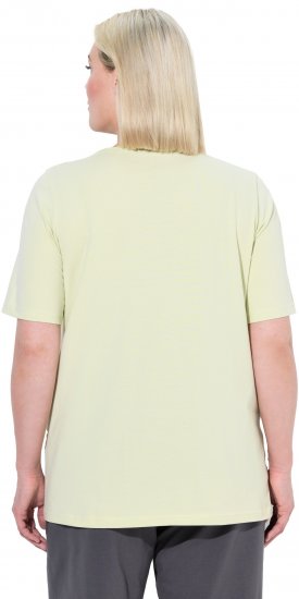 Ulla Popken Essential Square Neck Stretch Tee Pistachio - T-krekli - 