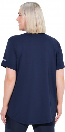 Ulla Popken UPF 50 Quick Drying Tee Navy - T-krekli - 
