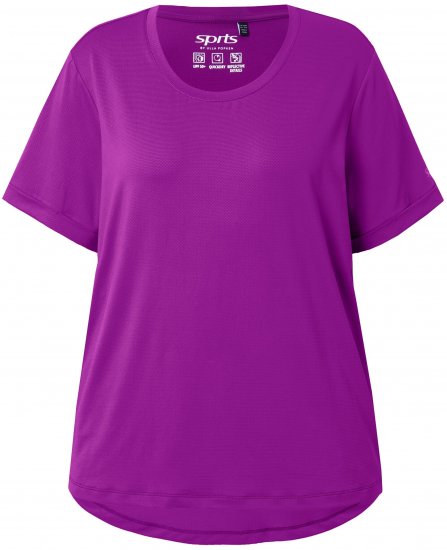 Ulla Popken UPF 50 Quick Drying Tee Blackberry - T-krekli - 