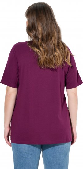 Ulla Popken Eco Cotton Basic T-Shirt 2-Pack Black/Red - T-krekli - 