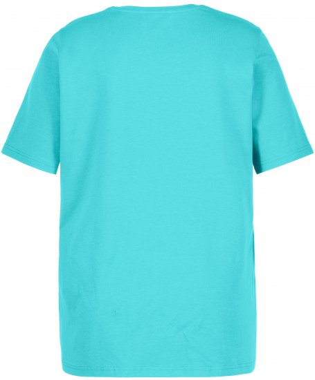 Ulla Popken Essential Round Neck Stretch Tee Black - T-krekli - 