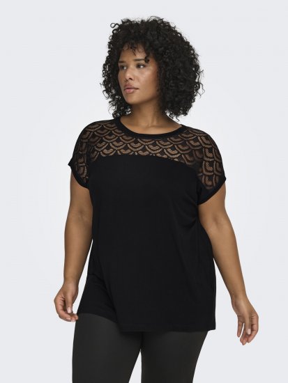 Only Carmakoma Flake Top Black - Topi - 