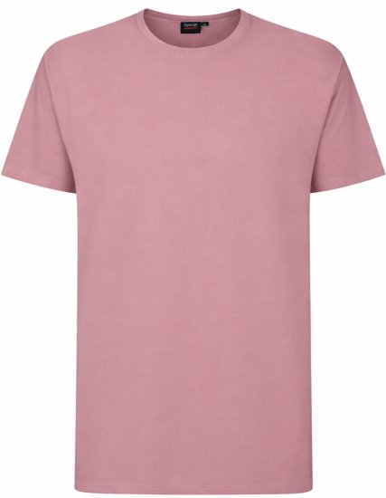Espionage T015 Plain T-Shirt Pink - T-krekli - T-krekli - 2XL-14XL