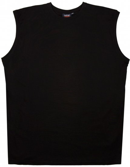 Espionage T113 Sleeveless Tee Black - Lielo vīriešu t-krekli bez piedurknēm - Lielo vīriešu t-krekli bez piedurknēm