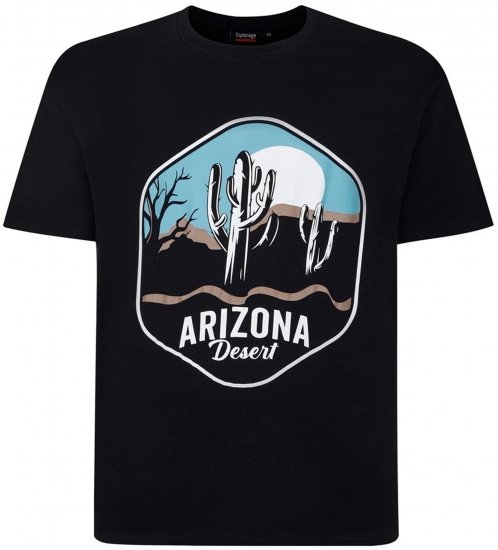 Espionage T421 Arizona T-Shirt Black - T-krekli - T-krekli - 2XL-14XL