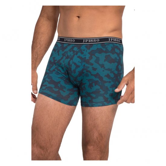 JP1880 Boxershorts Flexnamic OEKO-TEX Mid 2-Pack Blue - Apakšveļa un peldšorti - Apakšveļa - 2XL-8XL