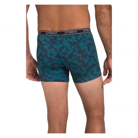 JP1880 Boxershorts Flexnamic OEKO-TEX Mid 2-Pack Blue - Apakšveļa un peldšorti - Apakšveļa - 2XL-8XL