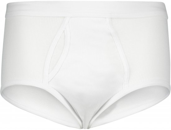 Adamo Prestige Briefs Double Ribbed White - Apakšveļa un peldšorti - Apakšveļa - 2XL-8XL