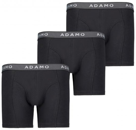 Adamo Jerry Maxi Boxers 702 Black 3-pack - Apakšveļa un peldšorti - Apakšveļa - 2XL-8XL