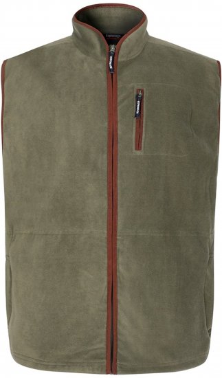 Espionage FL047 Microfleece Gilet Olive Green - Vestes - Vestes lielos izmēros