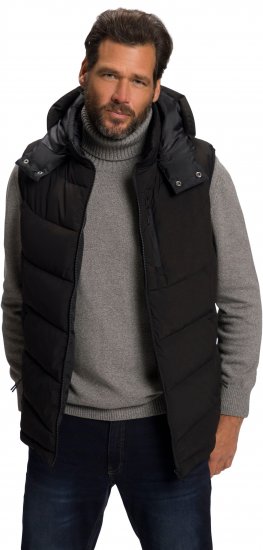 JP1880 Quilted Gilet DownTouch Padding Black - Jakas & Lietus apģērbs - Jakas - 2XL-12XL