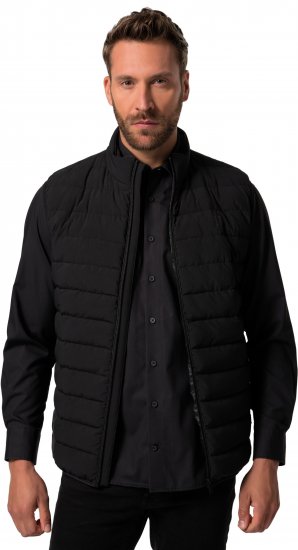 JP1880 Quilted Gilet Stand-Up Collar Black - Jakas & Lietus apģērbs - Jakas - 2XL-12XL