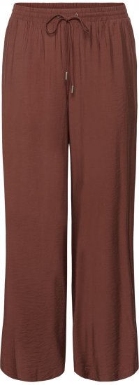 Kaffe Curve Emilia Wide Pants Henna Brown - Bikses - 