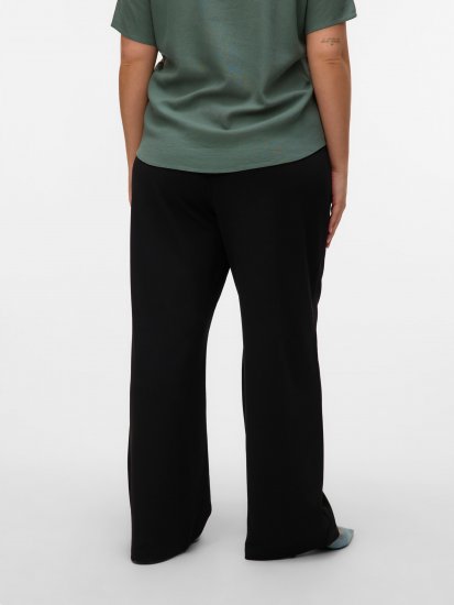 Vero Moda Berlin Zamira Wide Leg Pants Black - Bikses - 