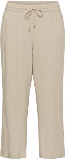 Kaffe Curve Mille Wide Pants Feather Grey - Auduma bikses - 