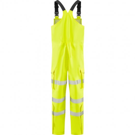 Leo Northam Ecoviz 15K Performance+ Bib & Brace Hi-Vis Yellow - Darba apģērbs - Darba apģērbs - 3XL-10XL