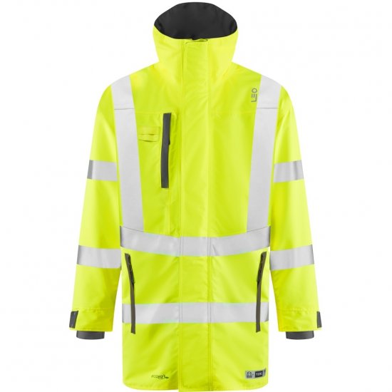 Leo Eastleigh Ecoviz 10K Performance Breathable Anorak Hi-Vis Yellow - Darba apģērbs - Darba apģērbs - 3XL-10XL