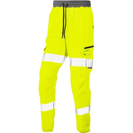 Leo Hawkridge Ecoviz High Performance 4X Stretch Trouser Hi-Vis Yellow - Darba apģērbs - Darba apģērbs - 3XL-10XL