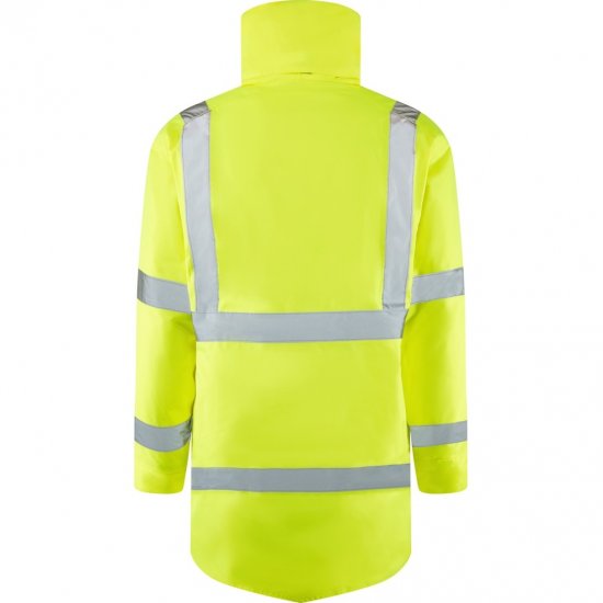 Leo Tawstock EcoViz 4K Baffle Lined Anorak Hi-Vis Yellow - Darba apģērbs - Darba apģērbs - 3XL-10XL