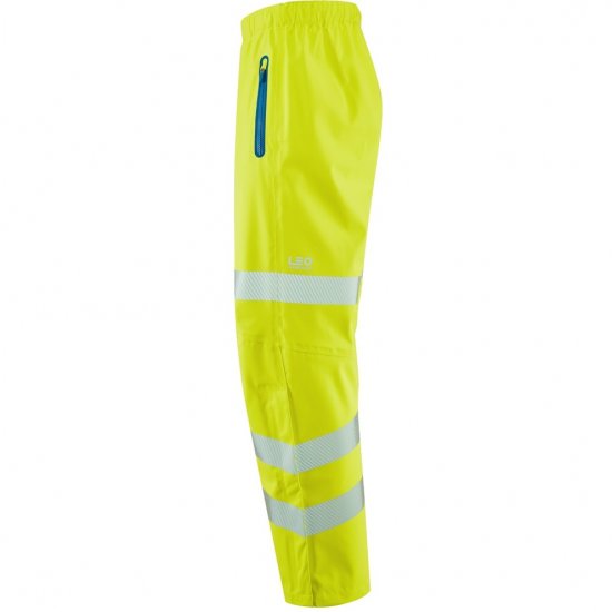Leo Lundy Ltec 20K High Performance Breathable Waterproof Ov Hi-Vis Yellow - Darba apģērbs - Darba apģērbs - 3XL-10XL