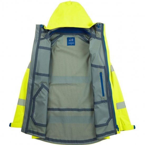 Leo Marisco LTEC 20K High Performance Breathable Waterproof Hi-Vis Yellow - Darba apģērbs - Darba apģērbs - 3XL-10XL