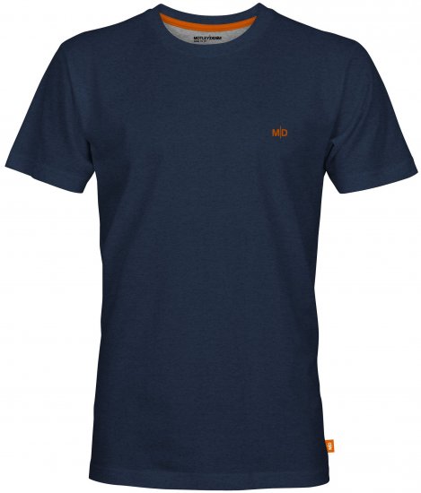 Motley Denim Stockholm T-shirt Dark Indigo - T-krekli - T-krekli - 2XL-14XL