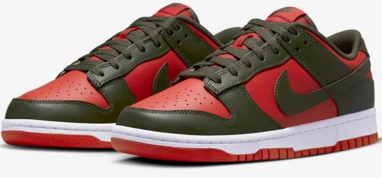 Nike Dunk Low Red Sneakers - Vīriešu apavi 40-52 - 