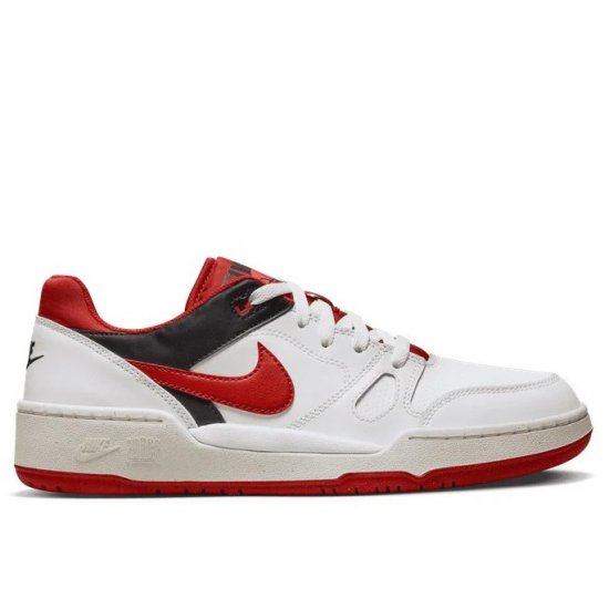 Nike FULL FORCE LO Men Sneakers Red-White - Vīriešu apavi 40-52 - 