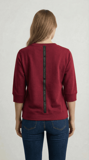 Nora Mikken GELINA Sweater Burgundy - SIEVIEŠU APĢĒRBS XS-XXL - 