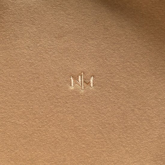 Nora Mikken KAMILLA Cropped Hoodie Camel - SIEVIEŠU APĢĒRBS XS-XXL - 