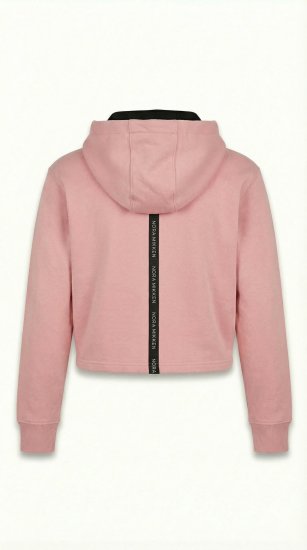 Nora Mikken KAMILLA Cropped Hoodie Peach Whip - SIEVIEŠU APĢĒRBS XS-XXL - 