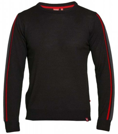 D555 Orlando Sweater Black - Džemperi un džemperi ar kapuci - Džemperi - 2XL-14XL