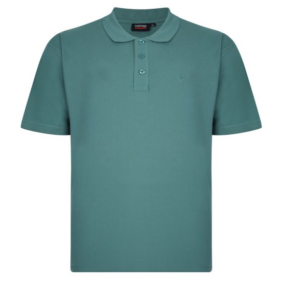 Espionage P074C Īsroku Polo Krekls Egļu Zaļš - Polo krekli - Polo krekli - 2XL-8XL