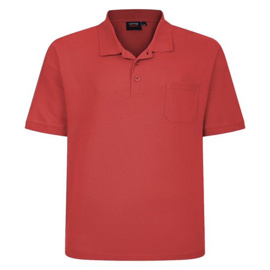 Espionage P074C Īsroku Polo Krekls Degošs Oranžs - Polo krekli - Polo krekli - 2XL-8XL