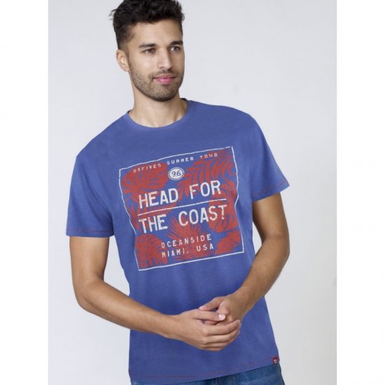 D555 Arizona T-shirt Blue - T-krekli - T-krekli - 2XL-14XL