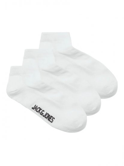 Jack & Jones Louis Zeķes Balts 3-pack - Apakšveļa un peldšorti - Apakšveļa - 2XL-8XL